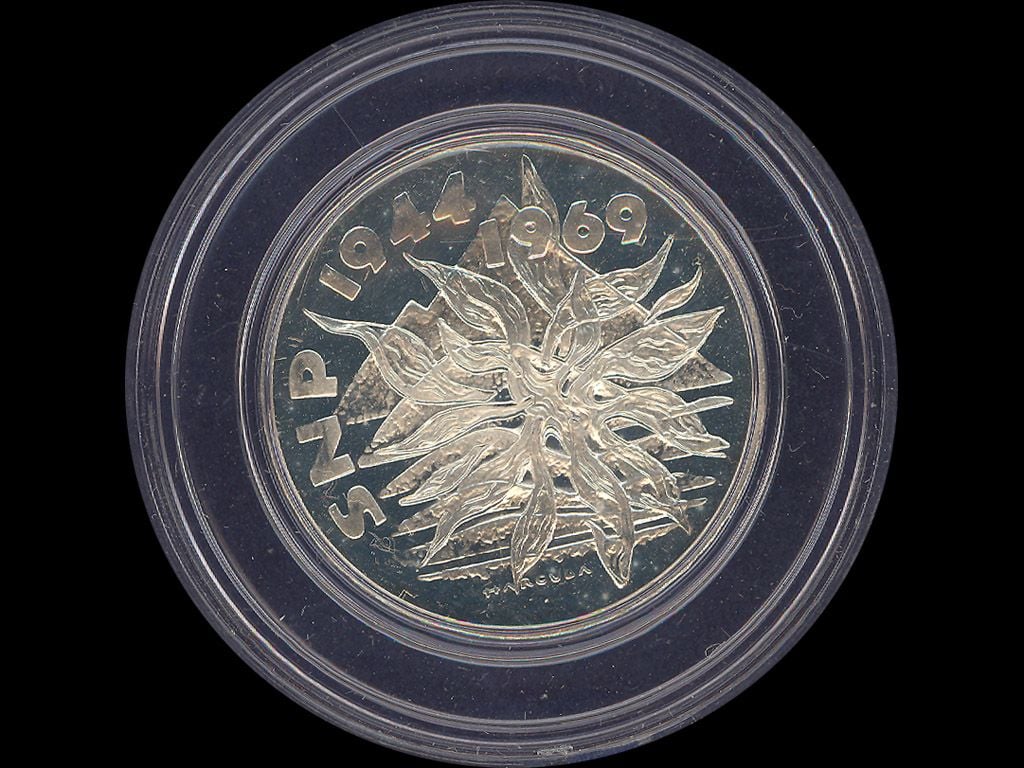 25 Kčs 1969 25. výročí SNP