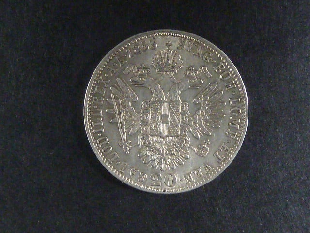 20 Krejcar 1853 A