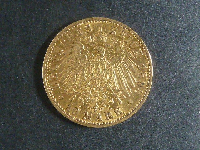 Prusko 10 Mark 1893 A, J.251