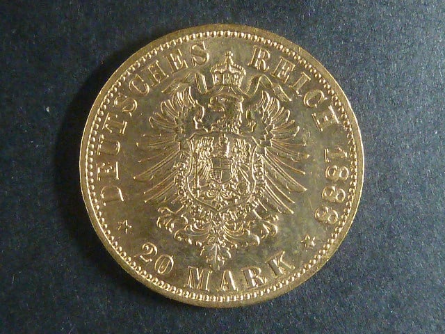 Prusko 20 Mark 1888 A, J.248