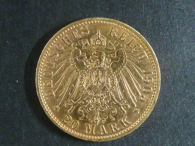 Bayern 20 Mark 1905 D
