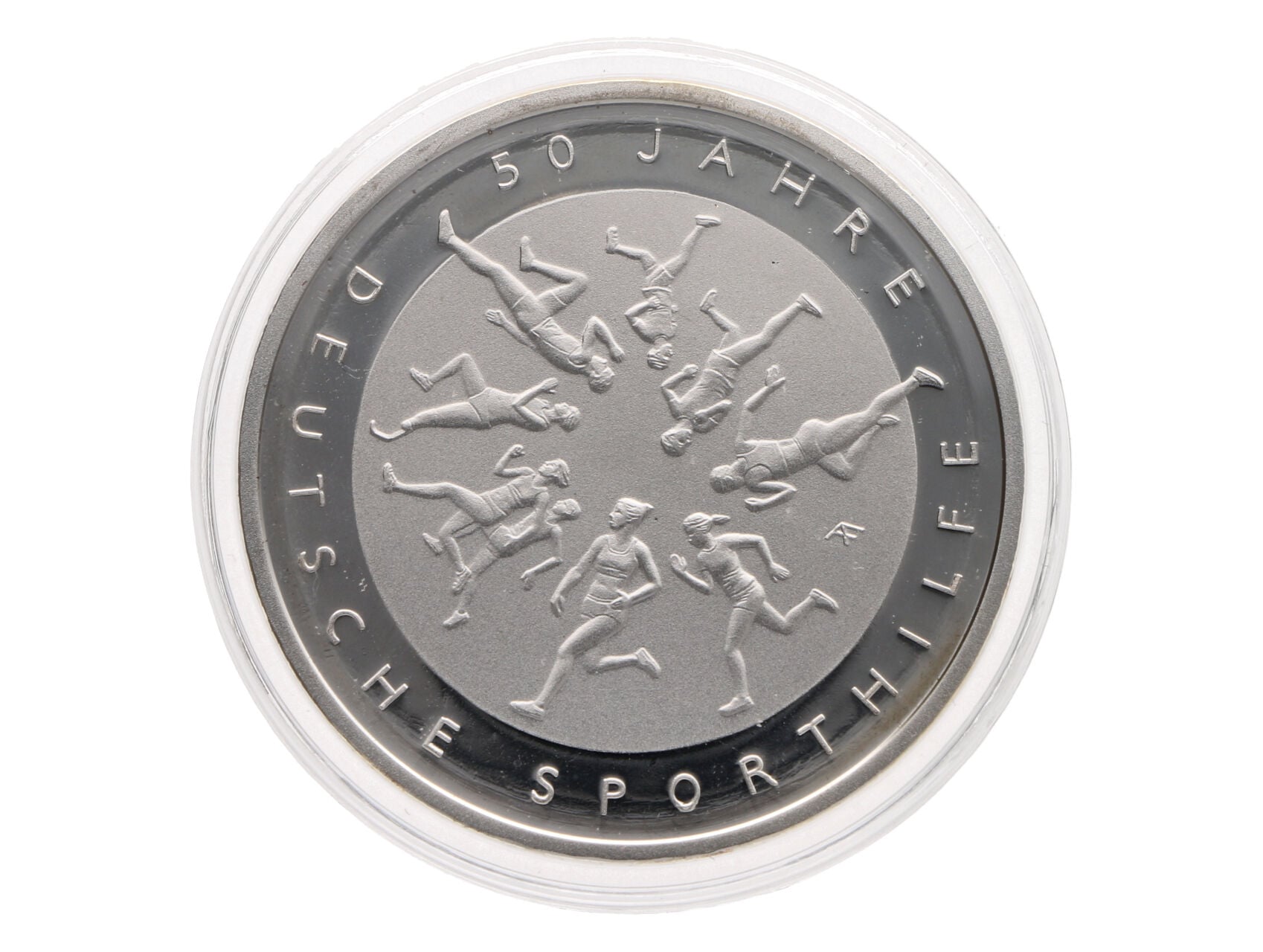 20 Euro 2017 D, 50 let Německé sportovní podpory, 0.925 Ag, 18g