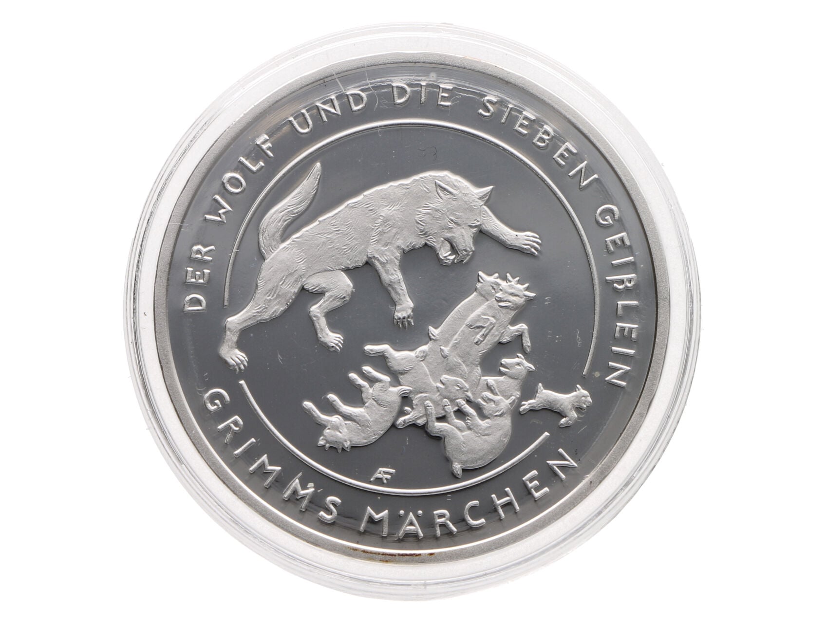 20 Euro 2020 D, povídky bratří Grimmů, 0.925 Ag, 18g