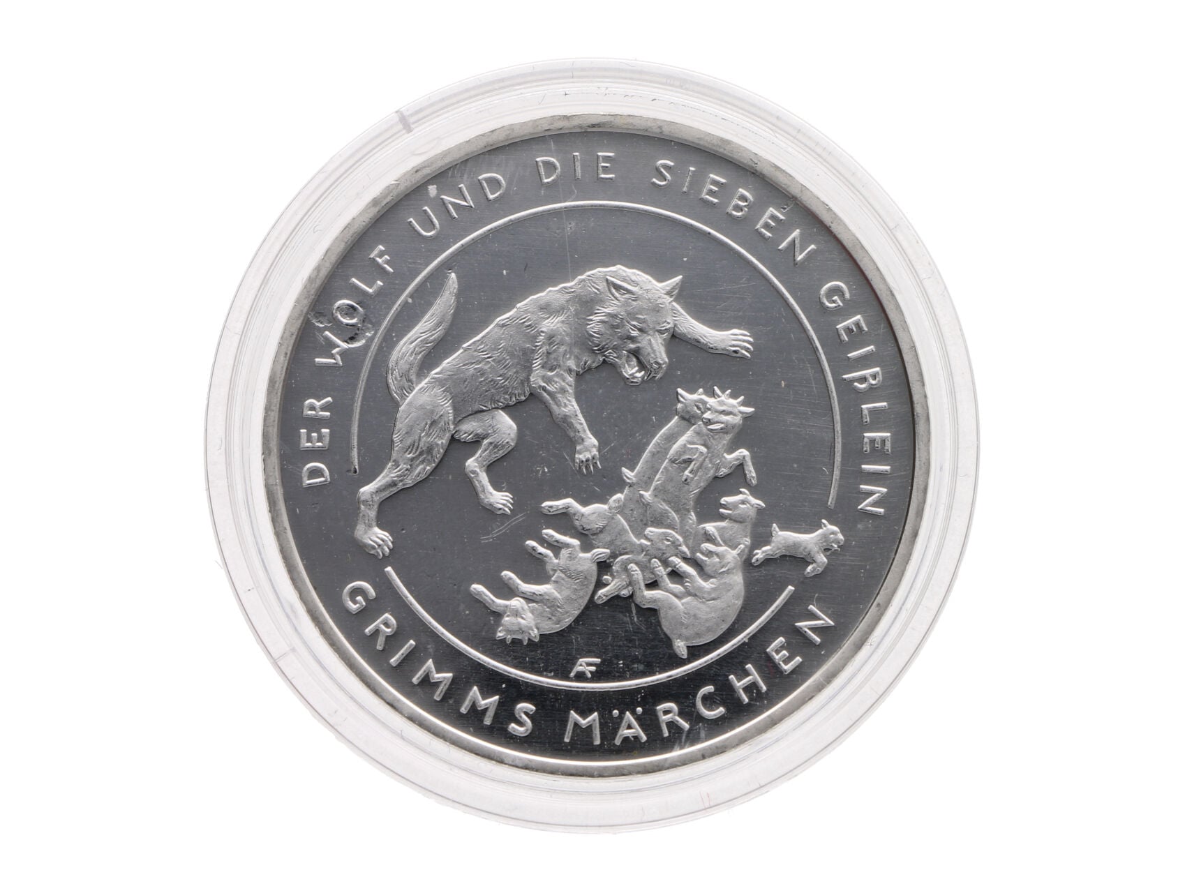 20 Euro 2020 D, povídky bratří Grimmů, 0.925 Ag, 18g