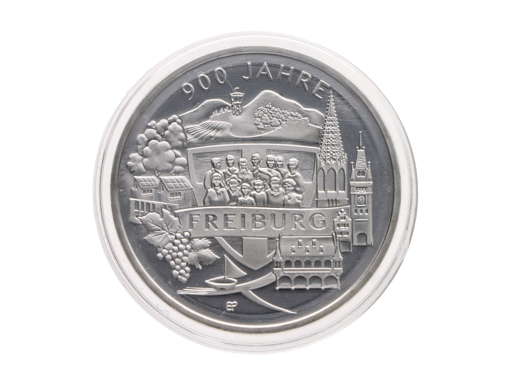 20 Euro 2020 G, 900. výročí Freiburg, 0.925 Ag, 18g