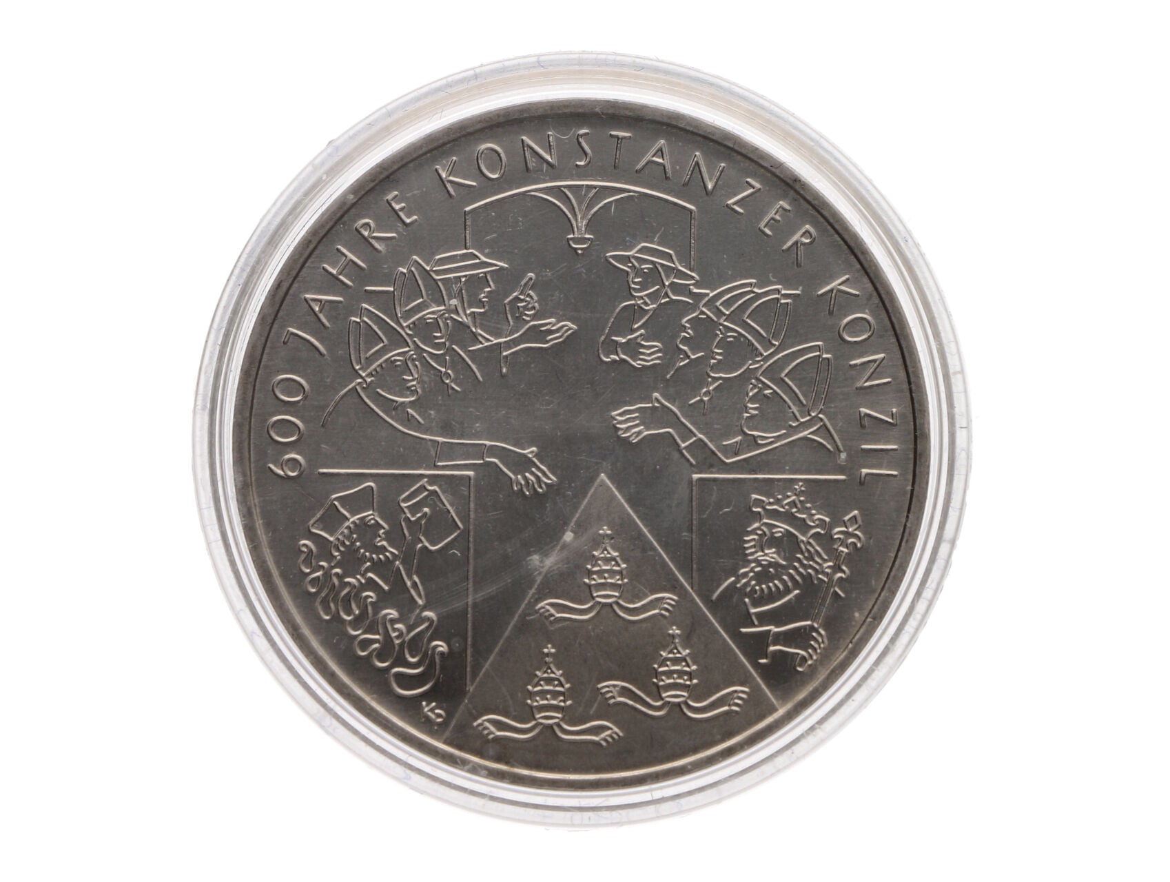 10 Euro 2014 F, 600. výročí Kostnického koncilu