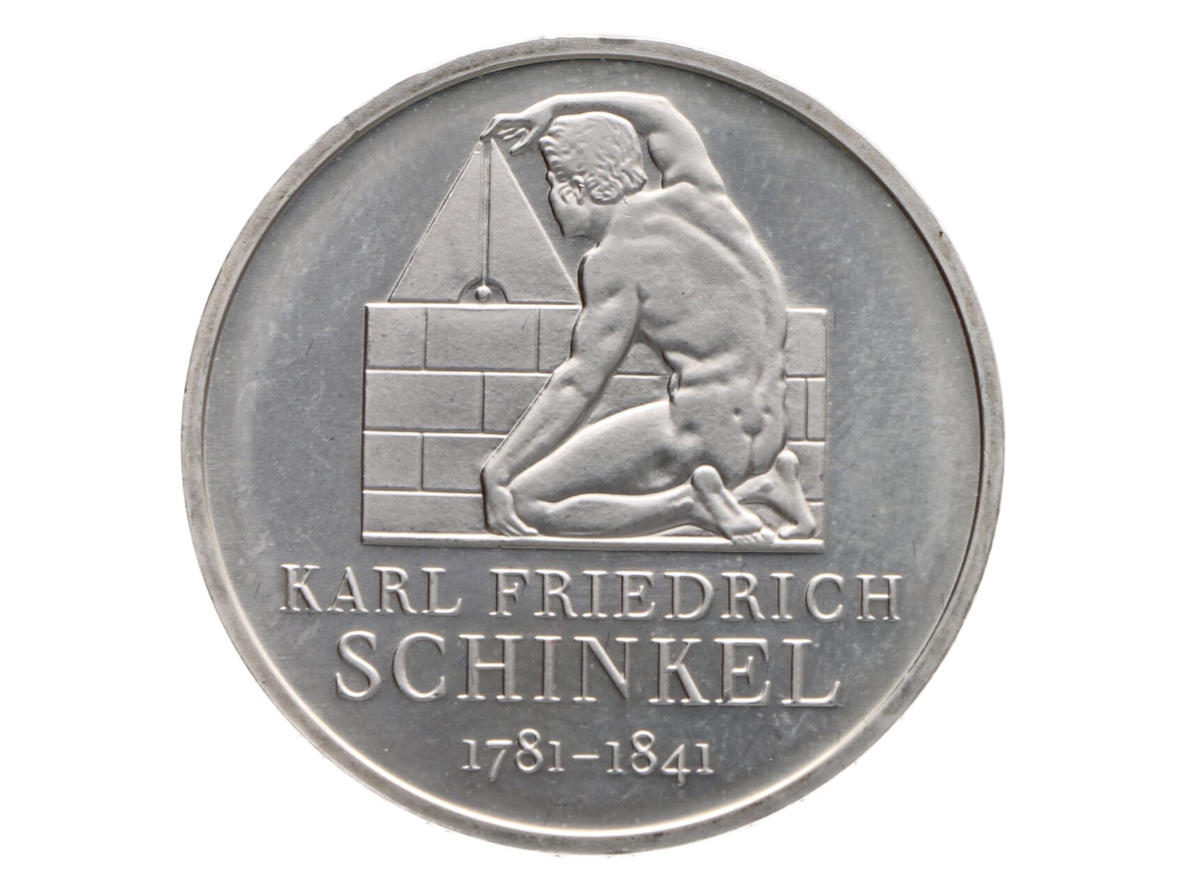 10 Euro 2006 F, Karl Friedrich Schinkel, 0.925 Ag, 18g_