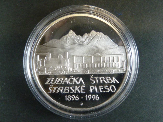200 Sk 1996 100. výročí ozubené železnice Štrba-Štrbské pleso