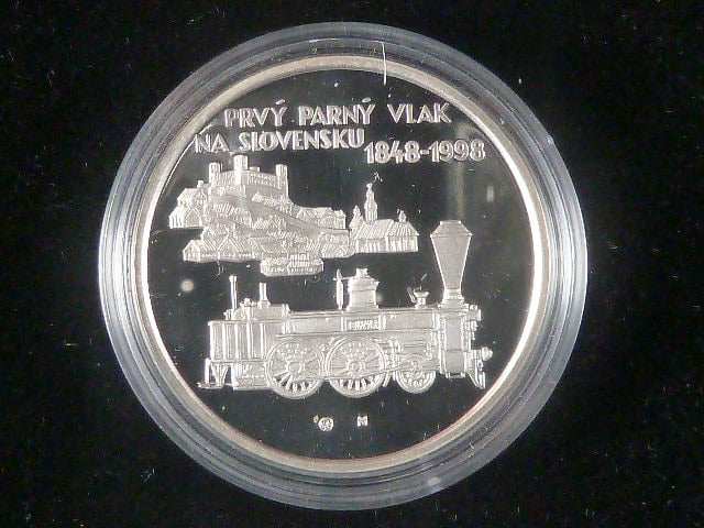 200 Sk 1998 150. výročí první parní vlak