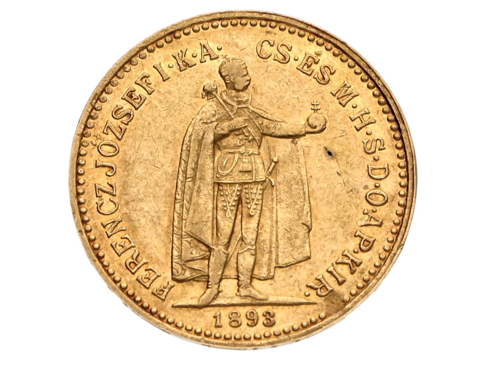 10 Koruna 1893 K.B._