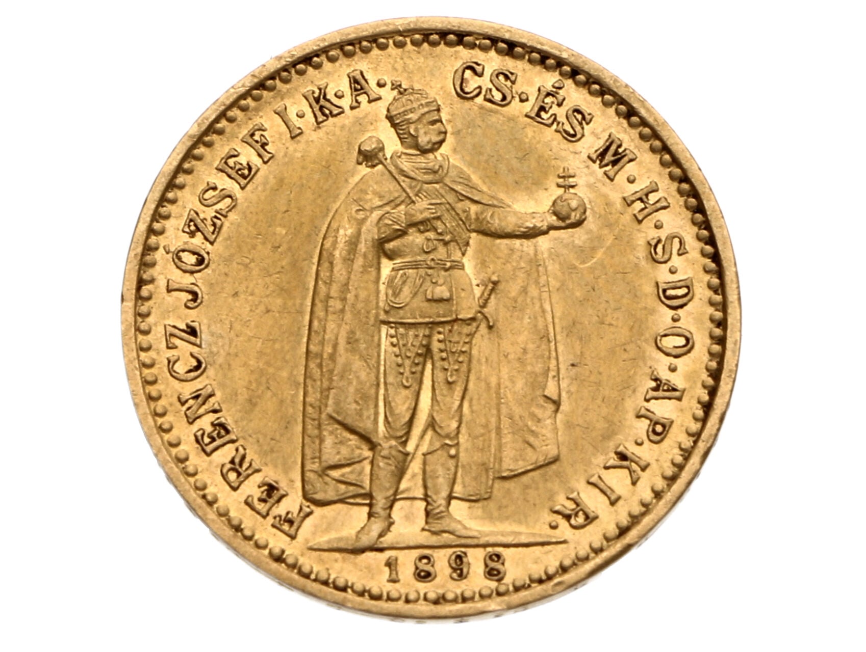 10 Koruna 1898 K.B._