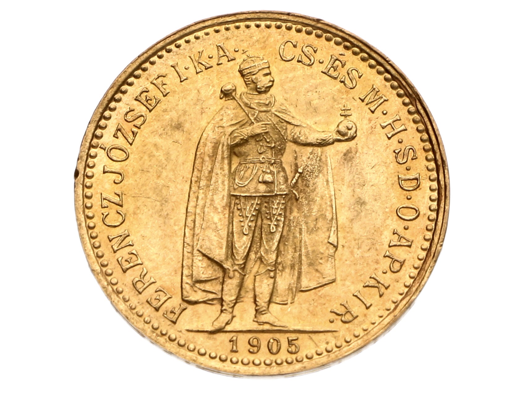 10 Koruna 1905 K.B._