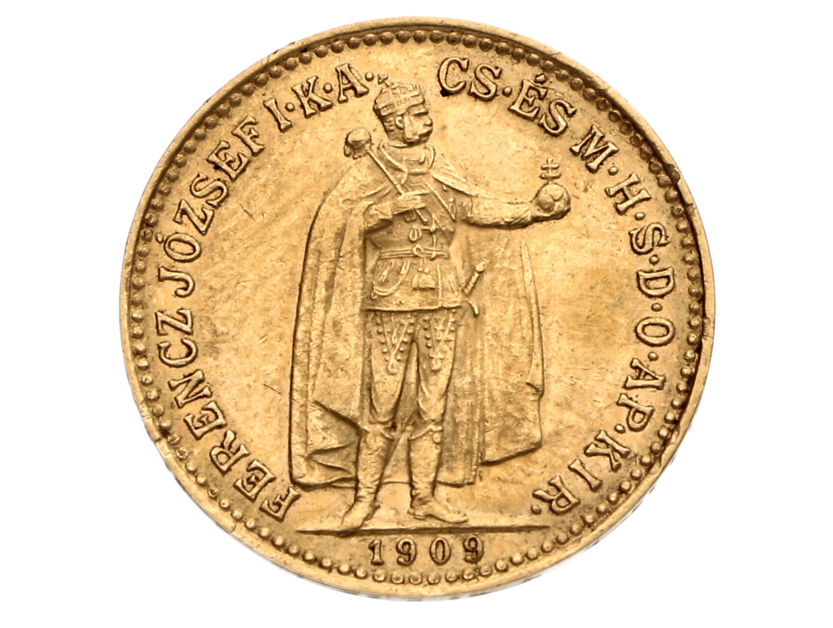 10 Koruna 1909 K.B._