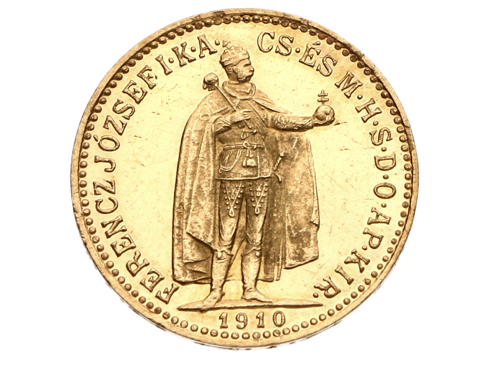 10 Koruna 1910 K.B._