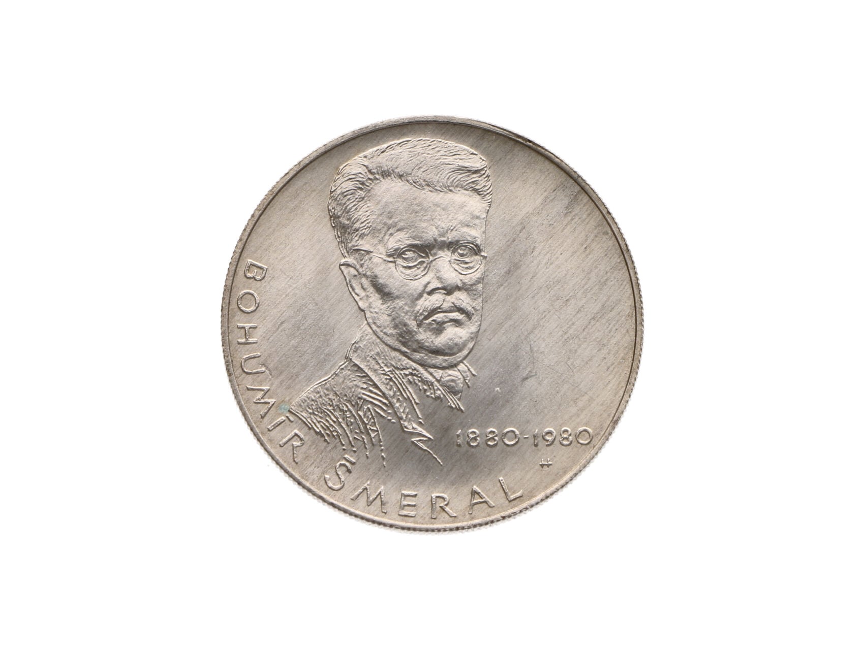 100 Kčs 1980, 100. výročí narození Bohumíra Šmerala_
