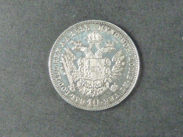 10 Krejcar 1855 A