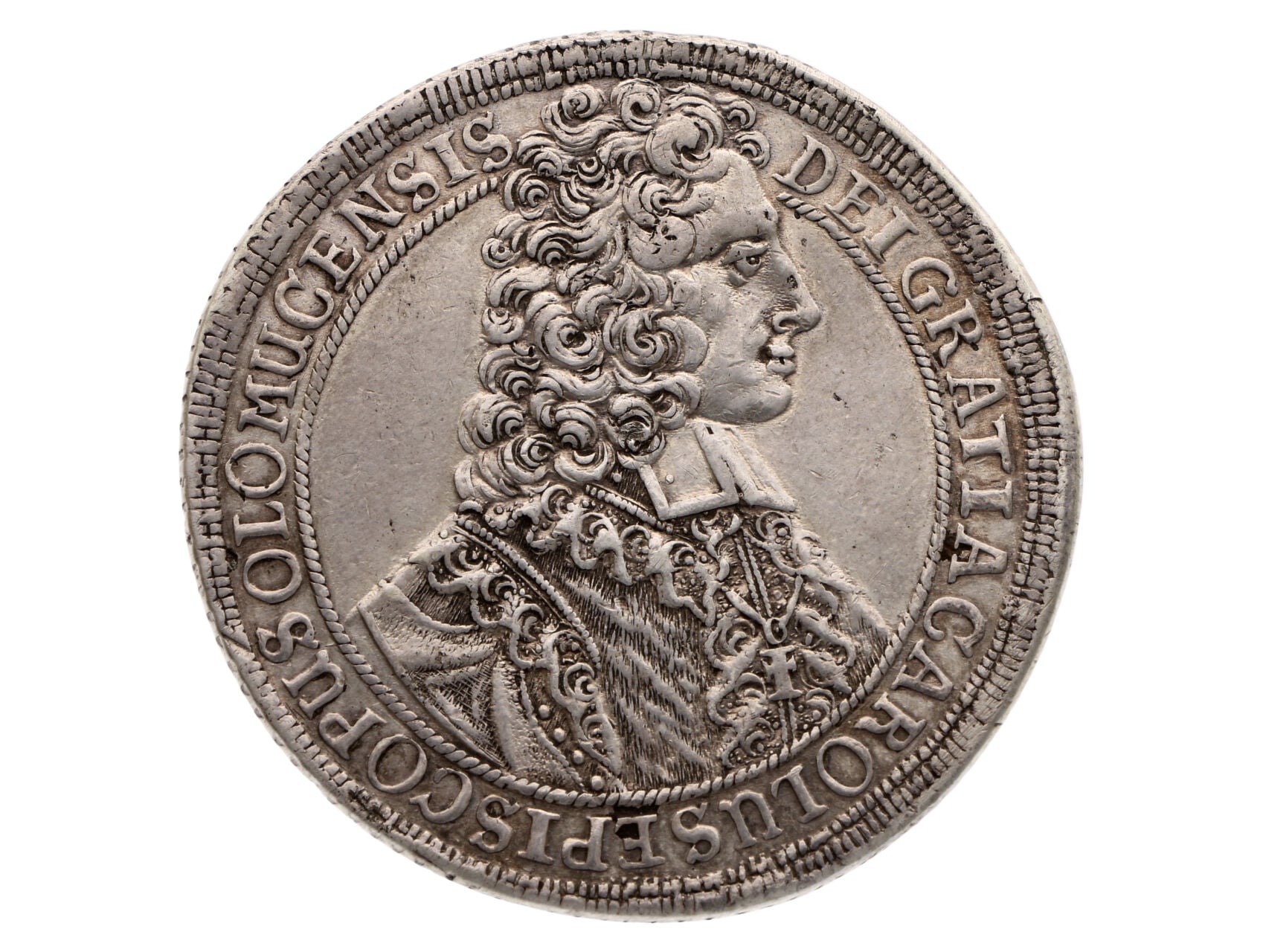 Olomouc biskupství, Karel III. Lotrinský 1695-1711 - Tolar 1707, 28,04 g._