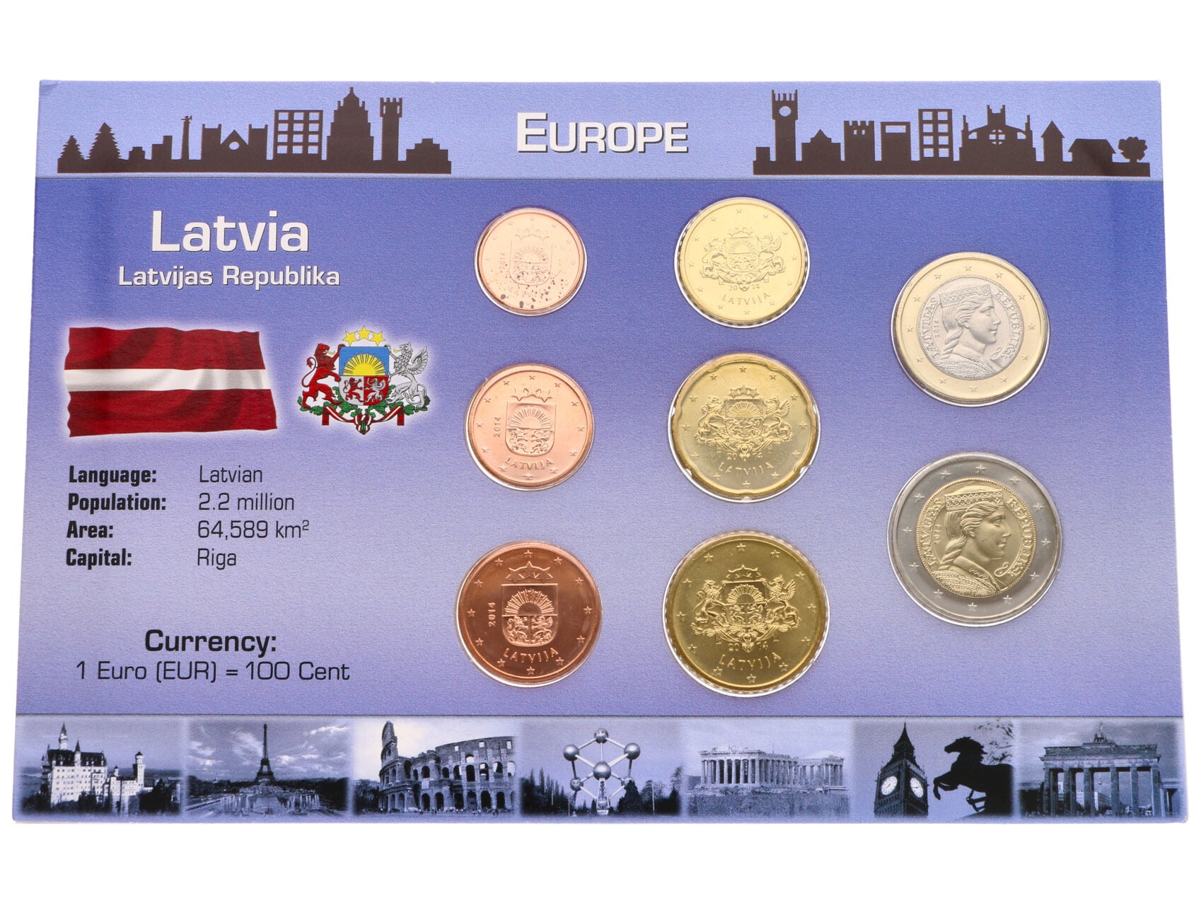Sada euro mincí 2014