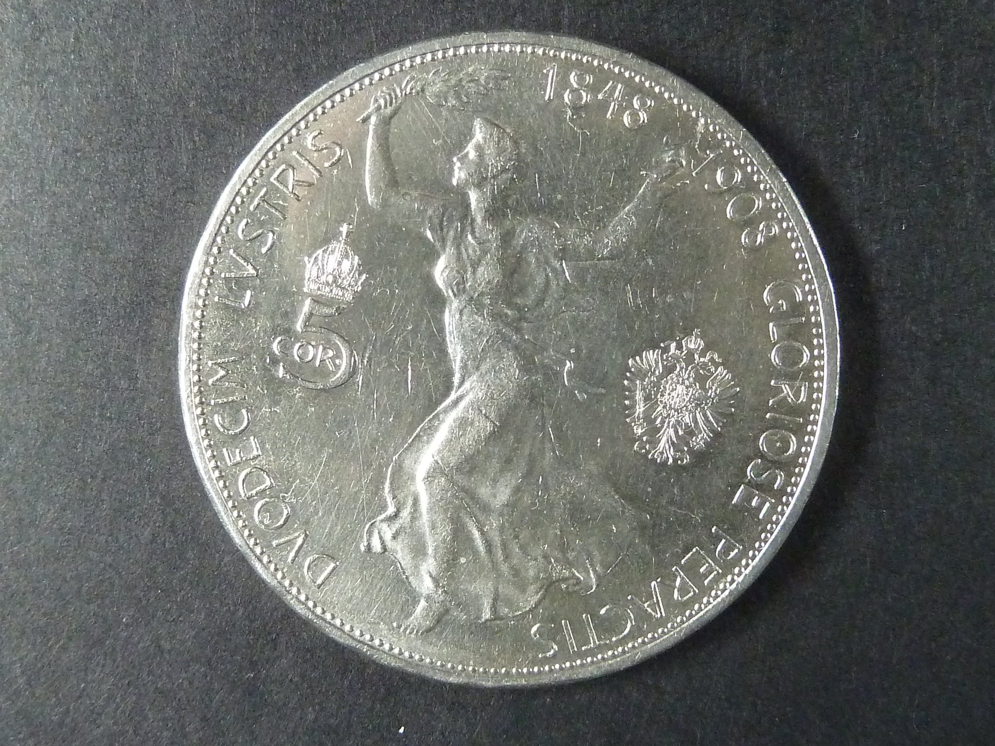 5 Koruna 1908 Jubilejní