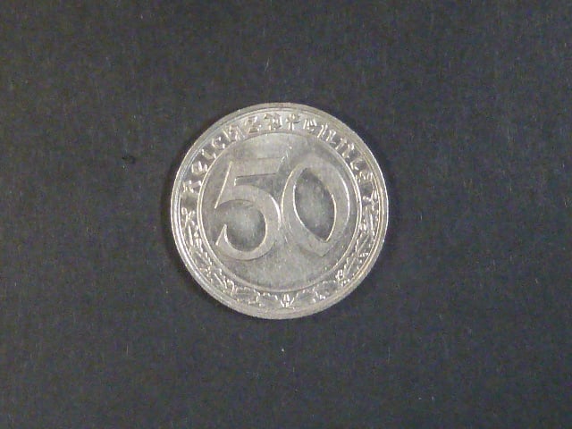 50 Reichspfennig 1939 F, J.365