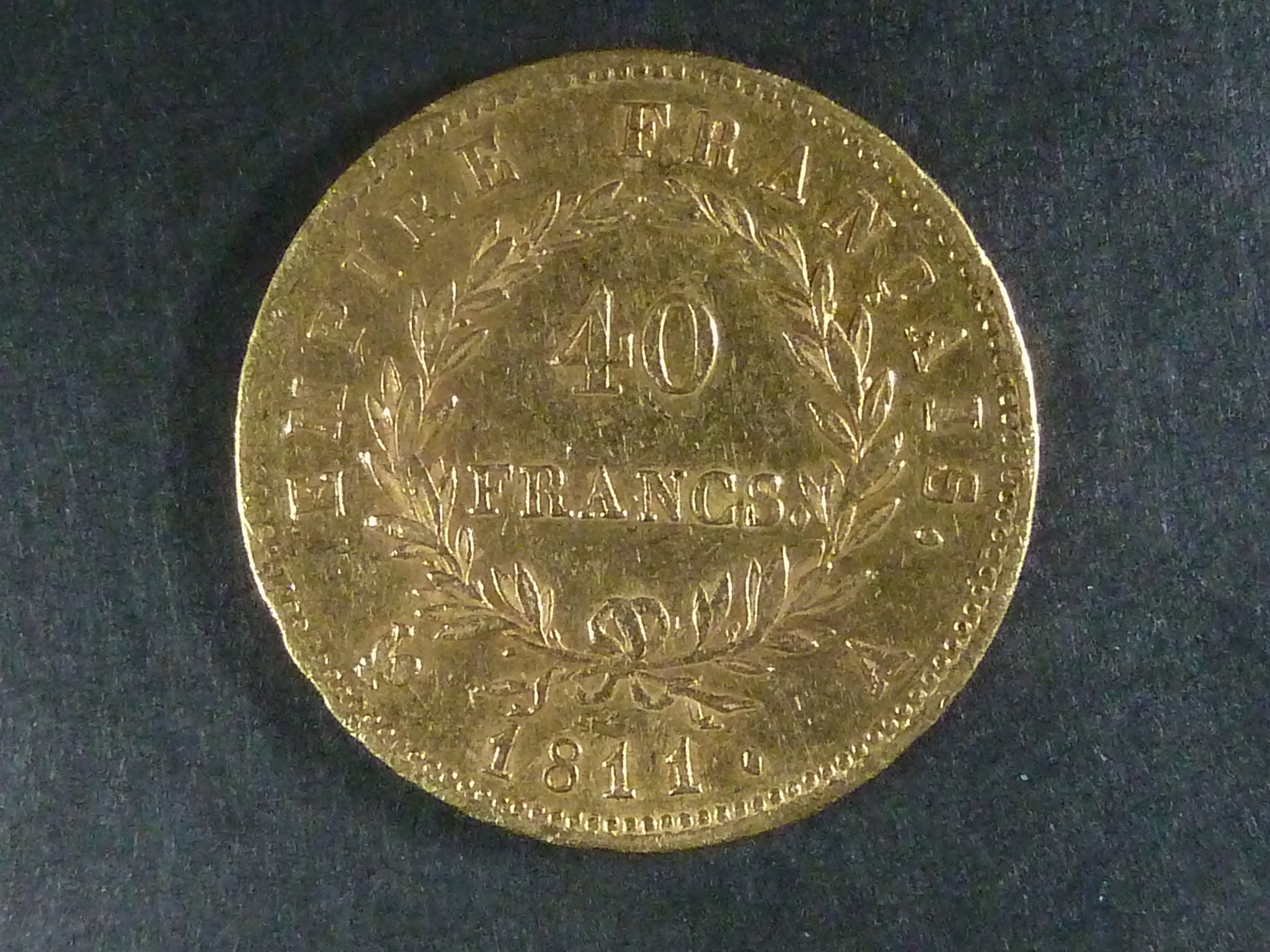 40 Frank 1811 A. Napoleon Bonaparte
