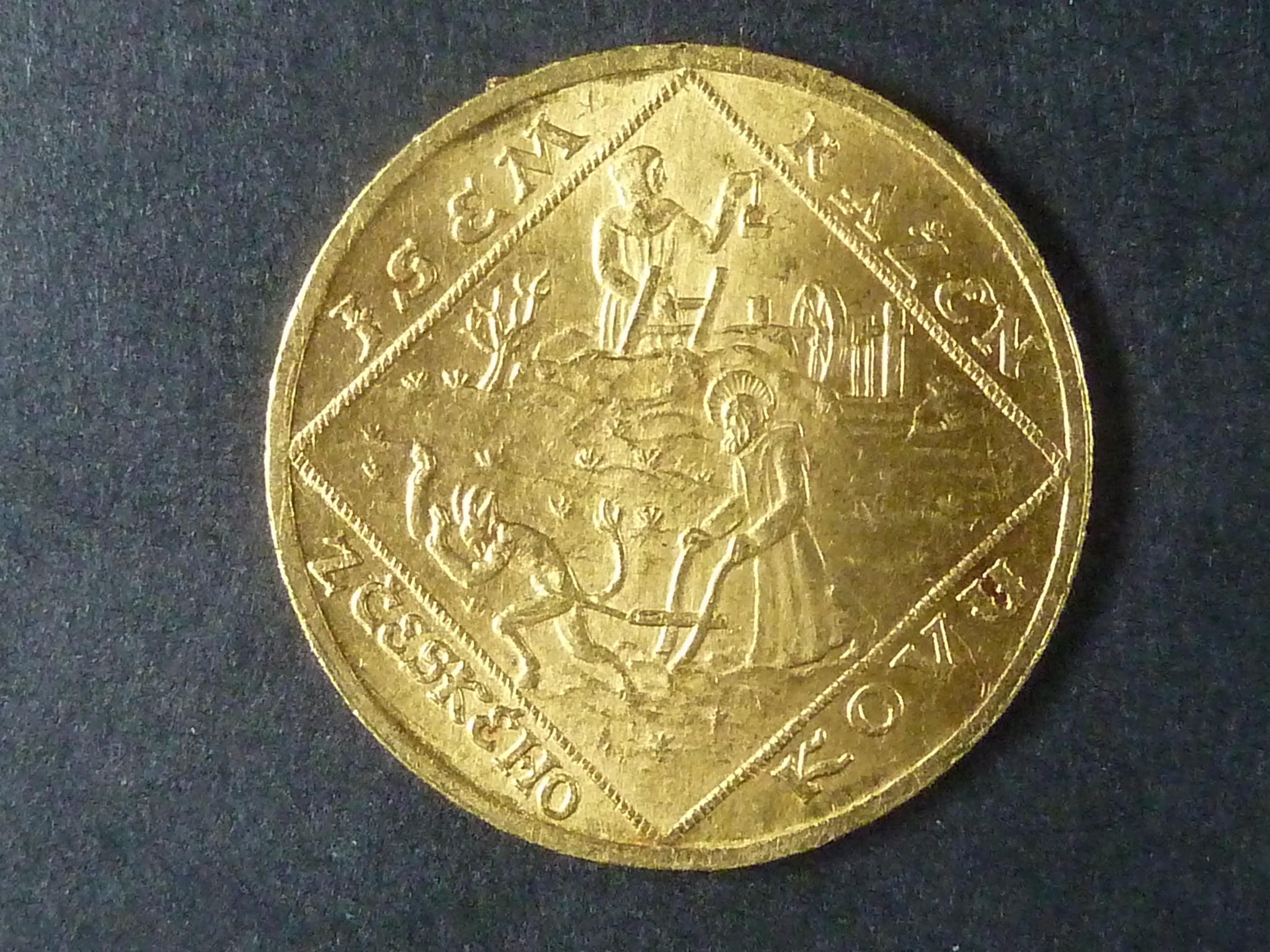 Jsem ražen z Českého kovu - 2 Dukát 1928, na R 2x drobná hranka