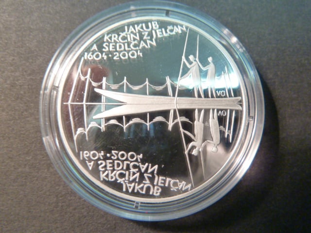 200 Kč 2004 400.výročí úmrtí Jakuba Krčína