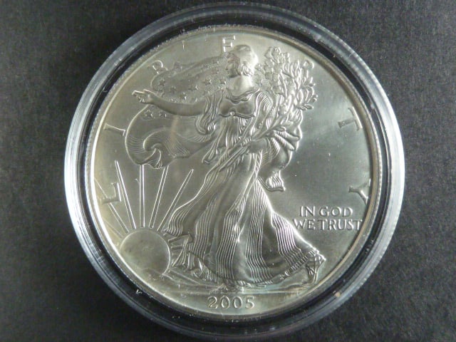 1 $ 2005 Liberty, 1 OZ Ag