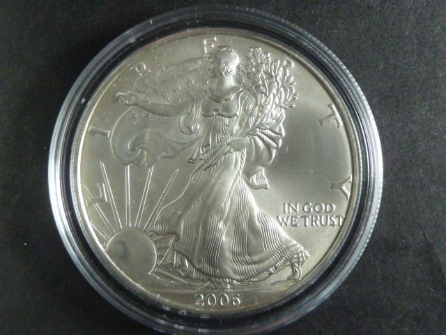 1 $ 2006 Liberty, 1 OZ Ag