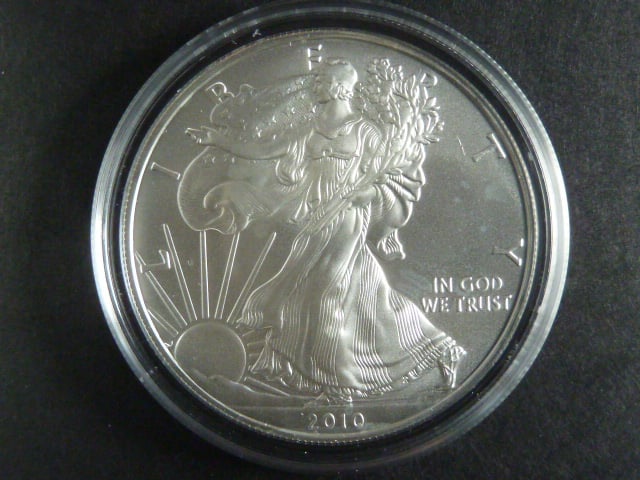 1 $ 2010 Liberty, 1 OZ Ag
