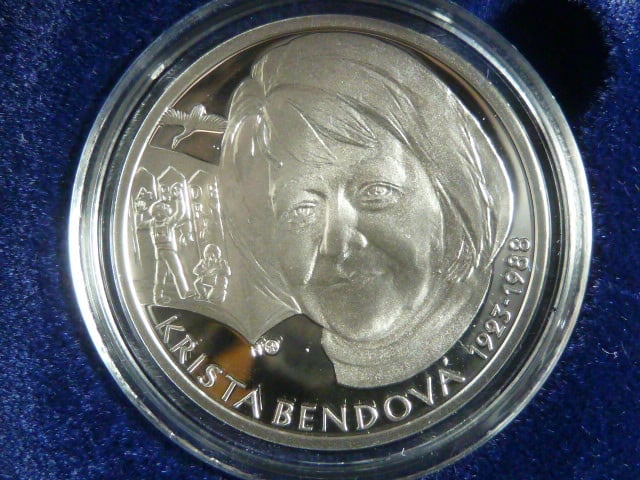 10 Euro 2023 Krista Bendová - 100.výročí narození
