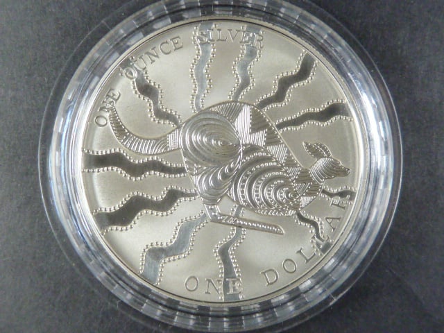 1 Dollars - 1 Oz Ag - Kangaroo 2002, kvalita proof, Ag 0.999, 31,1g, KM 642