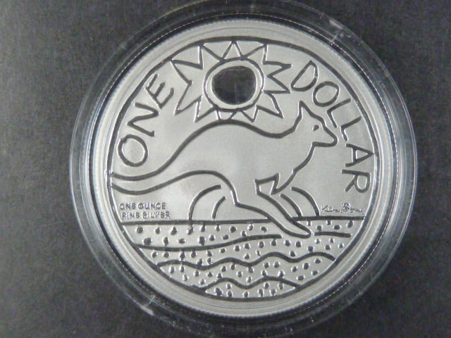 1 Dollar - 1 Oz Ag - Kangaroo 2009, kvalita proof, Ag 0.999, 31,1g, KM 1083
