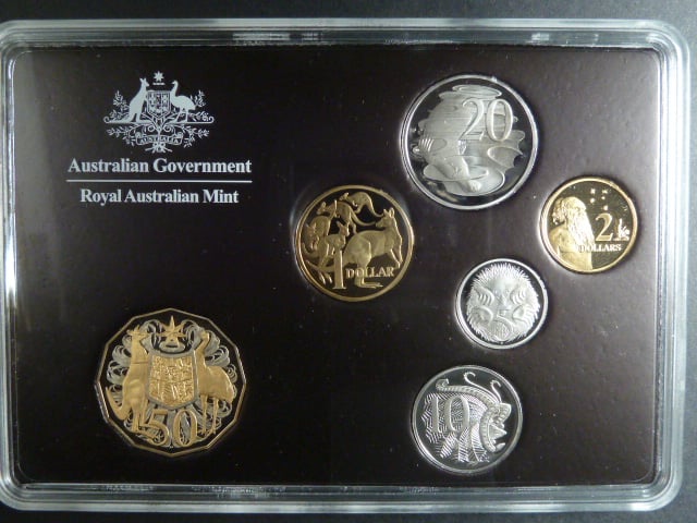 Sada mincí 2012 proof