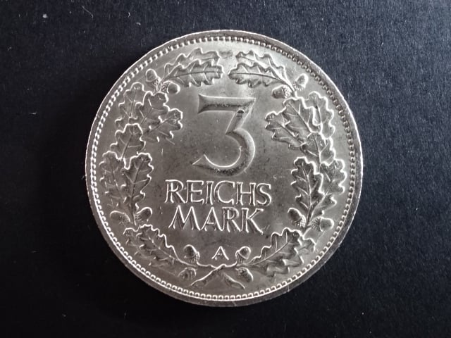 3 Reichsmark 1925 A Rheinlande, J.321
