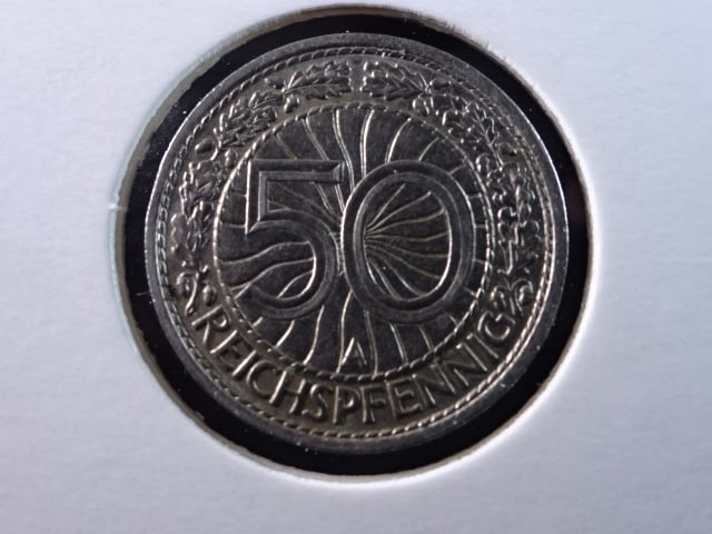 50 Reichspfennig 1935 A, J.324
