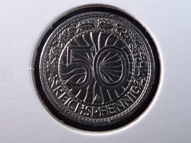 50 Reichspfennig 1931 A, J.324