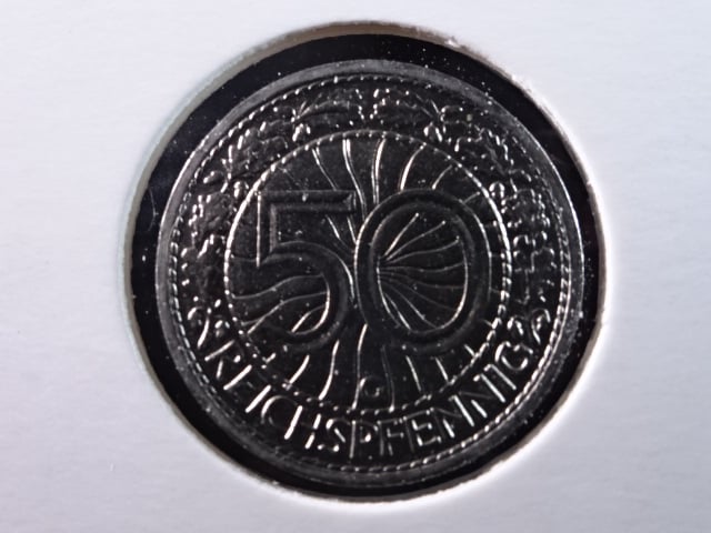50 Reichspfennig 1928 G, J.324