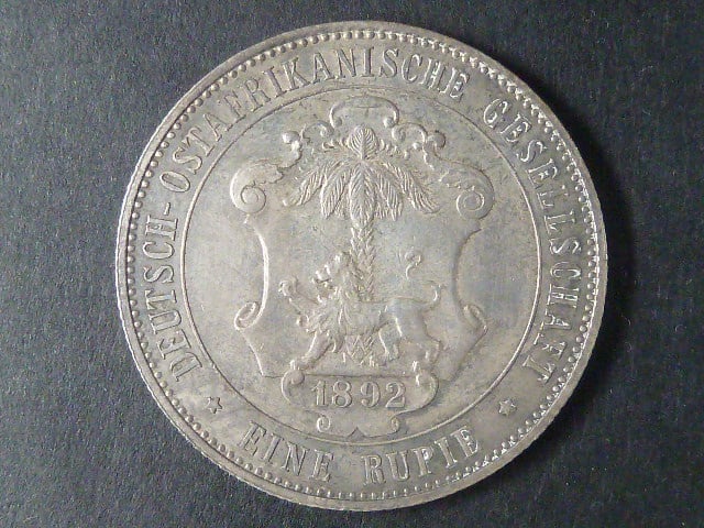 Ostafrika, 1 Rupie 1892, J.713