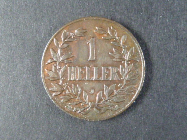 Ostafrika, 1 Heller 1907J, J.716