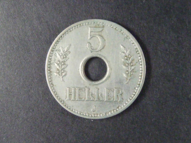 Ostafrika, 5 Heller 1913J, J.718