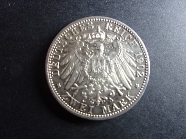 Baden, Friedrich I (1852-1907), 2 Mark 1902, J. 30, KM. 271