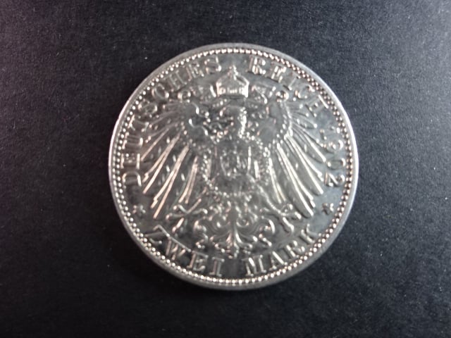 Baden, Friedrich I (1852-1907), 2 Mark 1902 G, J. 32, KM. 272