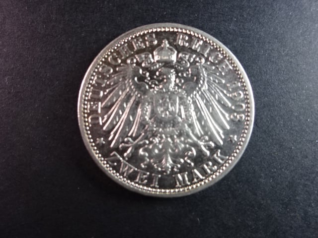 Baden, Friedrich I (1852-1907), 2 Mark 1903 G, J. 32, KM. 272