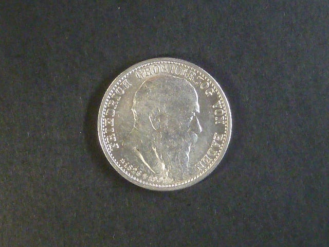 Baden, Friedrich I (1852-1907), 2 Mark 1907, J. 36, KM. 278