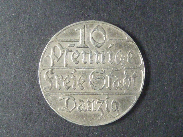 Danzig, 10 Pfennige 1923, J.D5