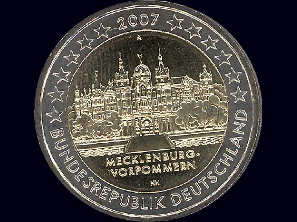 Německo 2 EUR 2007 A pamětní