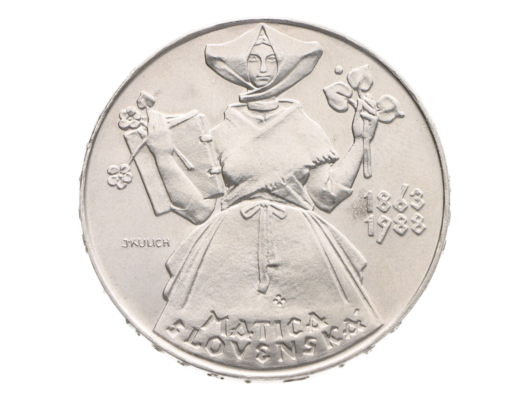 500 Kčs 1988, 125. výročí založení Matice Slovenské_