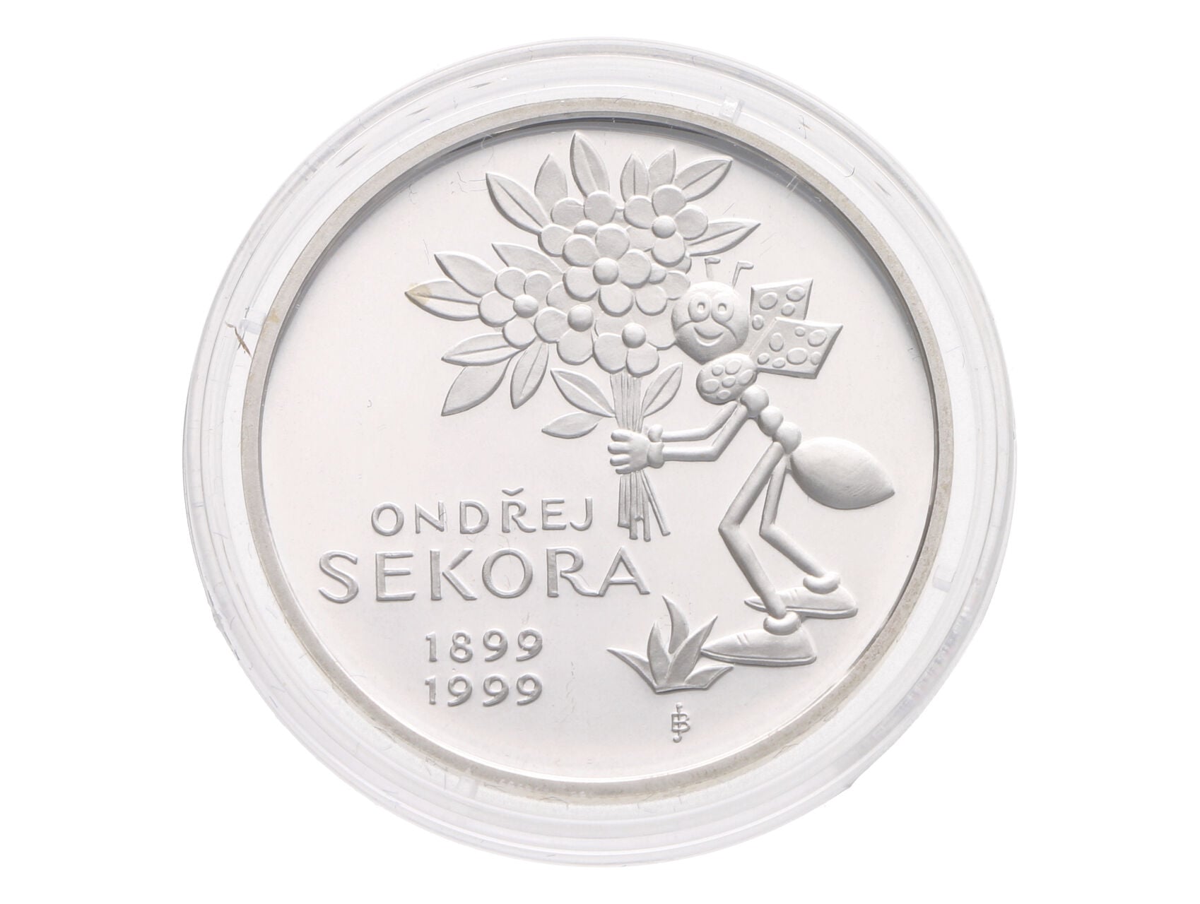 200 Kč 1999 100. výročí narození Ondřeje Sekory