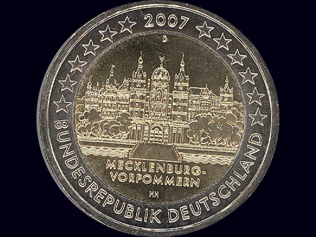 Německo 2 EUR 2007 D pamětní